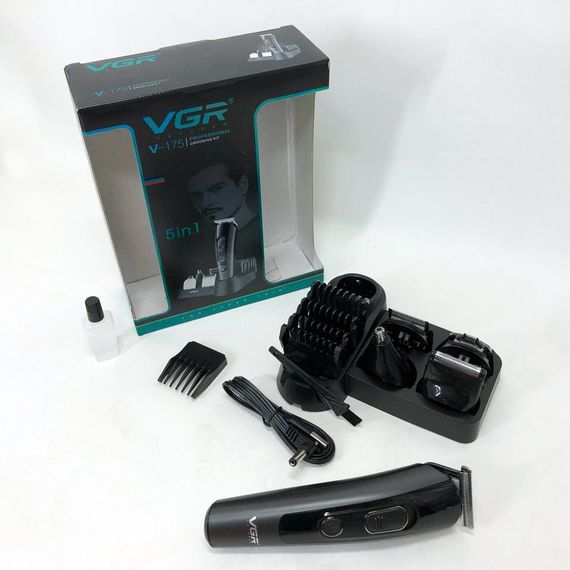 Машинка для стрижки бороди VGR V-175, Машинка для стрижки vgr, Бритва триммер YV-350 для бороди | Зображення 4