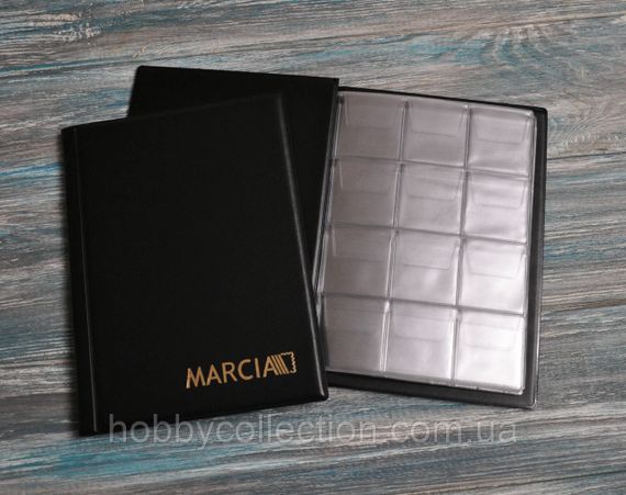 Альбом для монет (на 96 монет) MARCIA  (комірка - 35х35 мм)
