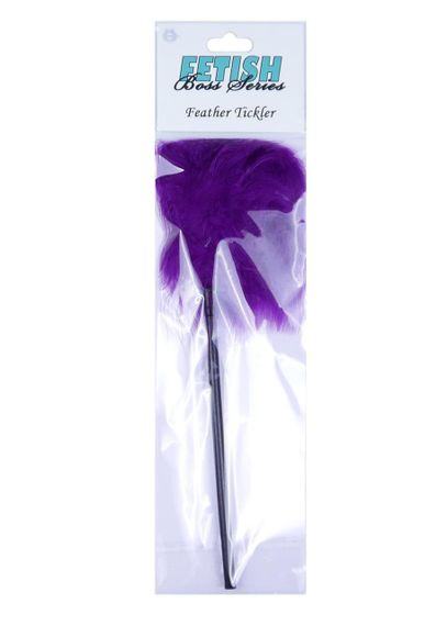 Пір'їнка Feather Tickler Purple Boss Series Fetish Sex Aura | Зображення 1