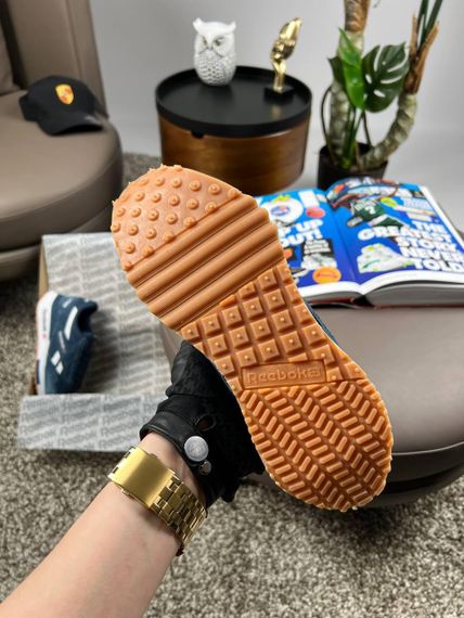 Мужские кроссовки замша  bok Classic LX2200 Navy Whiteвесна / літо / осінь A3652 43 27.5 см | Зображення 3