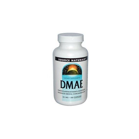 Диметиламиноэтанол Source Naturals DMAE 351 mg 200 Caps