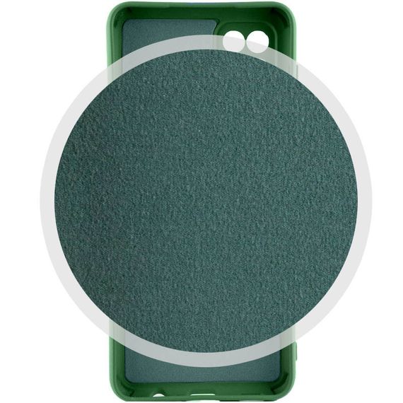 Чехол Silicone Cover Lakshmi Full Camera (A) для Samsung Galaxy M33 5G Зеленый / Dark green | Зображення 2