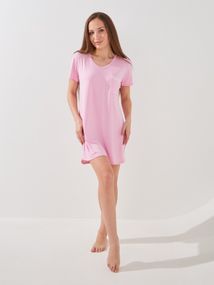 Нічна сорочка жіноча Fleri F60191 44 Рожевий shop (2000999614767)