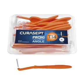 Йоржик міжзубний кутовий Curasept PROXI T14, помаранчевий, 25шт