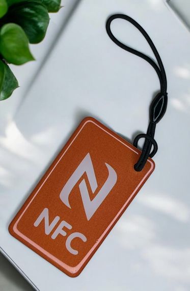 NFC мітка брелок Primo NTAG213 - Orange | Зображення 1