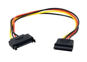 Кабель CC-SATAMF-01, подовжувач живлення SATA, 0.3м.