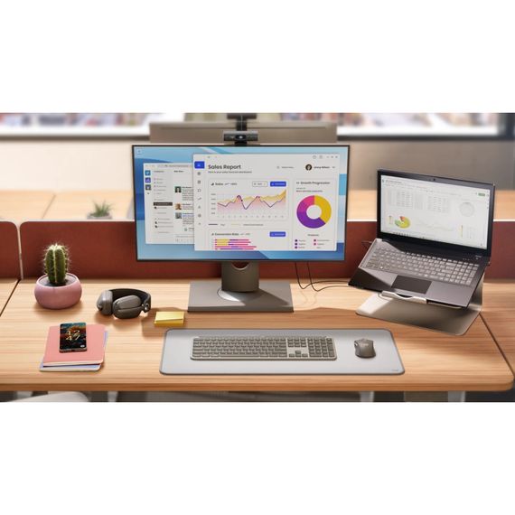 Комплект Logitech Signature Slim MK950 for Business Wireless/Bluetooth UA Graphite (920-012508) | Зображення 6