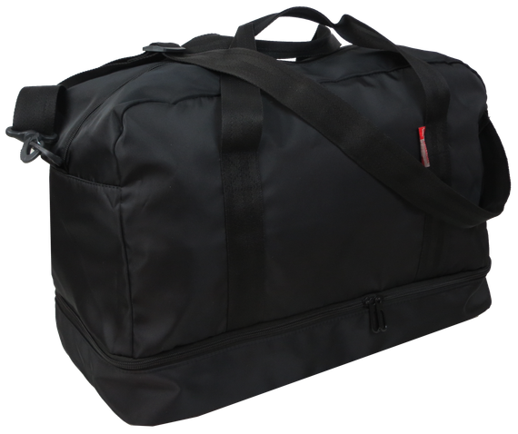 Дорожная сумка с отделом для обуви 40L Wallaby черная | Зображення 1
