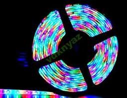 Світлодіодна стрічка SMD 5050 (54 LED/m) RGB RW 3LED IP54 | Зображення 1