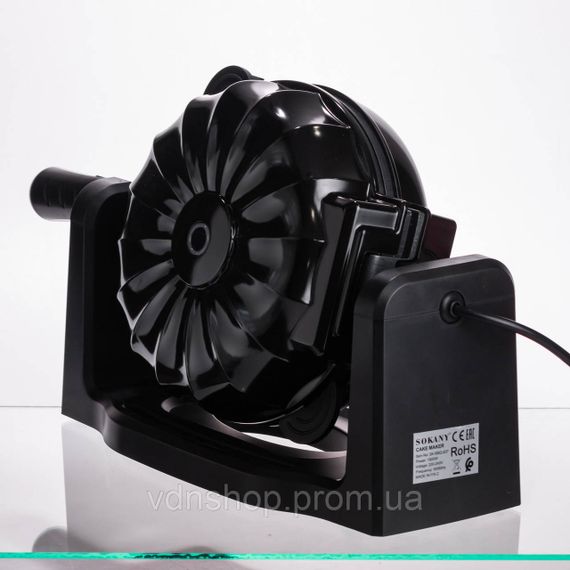 Кексниця електрична 1800 Вт з антипригарним покриттям 37×17×18 (см) Чорна SK-BBQ-837 | Зображення 8