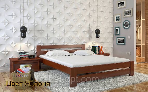 Дерев'яне ліжко Симфонія 90х190 см Arbor Drev двоспальне, 180х200 | Зображення 4