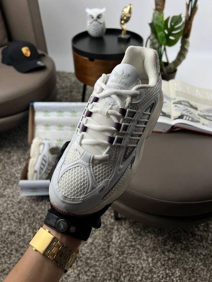 Кросівки Ozmillen White Gray Beige (шкіра , текстиль) весна / літо / осінь 39 25 | Зображення 4