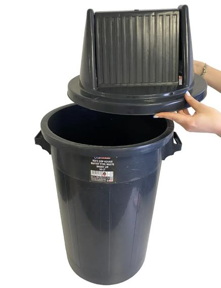 Сміттєвий бак Afacan 90 л з поворотною кришкою ВСК 103 | Зображення 1
