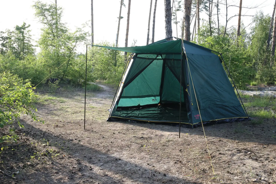 Палатка шатро туристична Tramp Mosquito Lux (v2) Зелений TRT-087 | Зображення 5