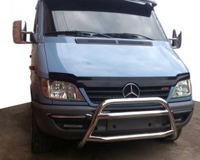 Кенгурятник WT022 (нерж.) для Mercedes Sprinter 1995-2006 рр
