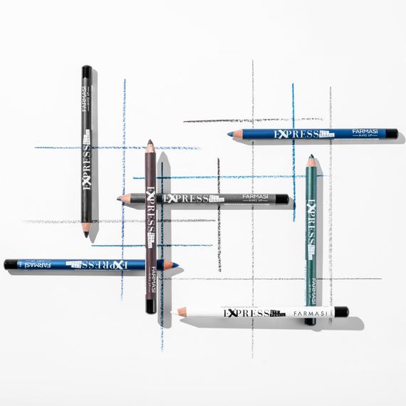 Карандаш для глаз Farmasi Express 06 Сапфир металлик 1 г | Зображення 4
