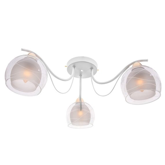 Люстра потолочная в спальню E27 60W WH (LK-629C/3) | Зображення 1