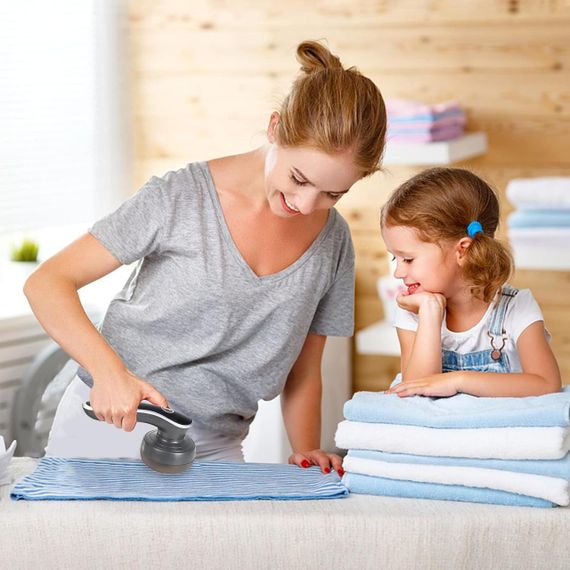 Электрический ремувер катышков GUBOOM, перезаряжаемый триммер для ткани с LED-дисплеем, для одежды и мебели | Зображення 5