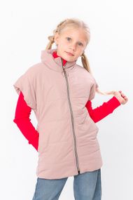 Жилетка для дівчинки Носи своє 110 Бежевий (p-12158-134723)