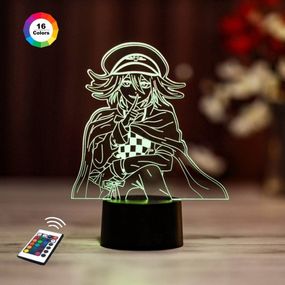 3D світильник нічник з пультом "Кокичи Ома 2" 3DTOYSLAMP
