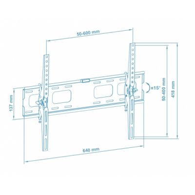 Кронштейн Walfix M-18B | Зображення 1