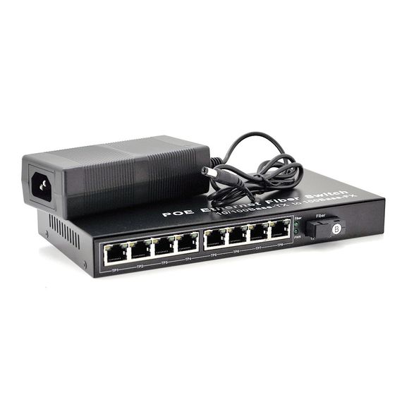 Коммутатор POE со встроенным SFP 48V-57V, 802.3a f