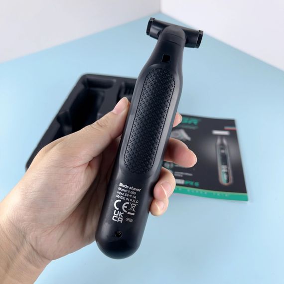 Электробритва для влажного и сухого бритья VGR V-360 Green. | Зображення 6