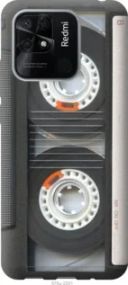 Чехол на Xiaomi Redmi 10C Кассета из пластика FCh_009614