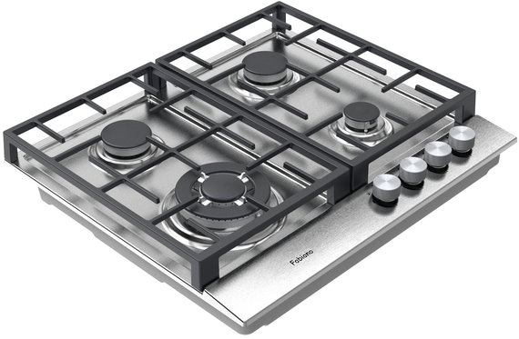 Варильна поверхня газова Fabiano FHG 8644 VGHT Inox 8112.406.1477 | Зображення 2