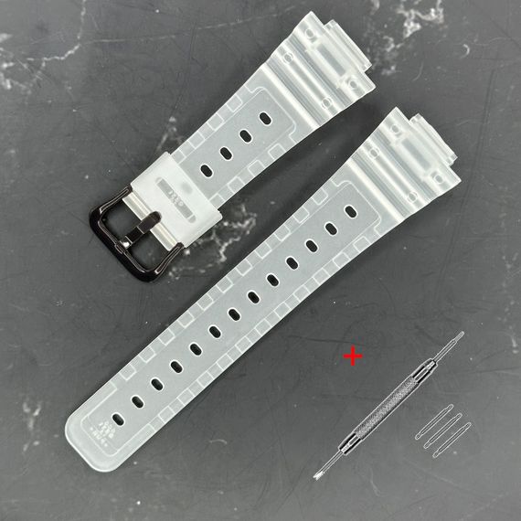 Ремінець для Casio G-Shock DW-5600 B Transl BK