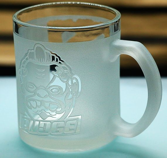 Чашка Dota 2 Дота 2 з гравіюванням Pudge Пудж Скляна кружка 320 мл для геймера | Зображення 5