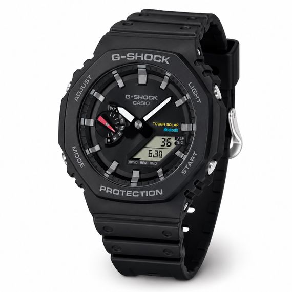 Чоловічий годинник Casio G-SHOCK GA-B2100-1A з Bluetooth та сонячною батареєю