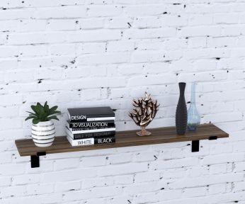 Полка настенная Loft Design Z-68-16 орех модена