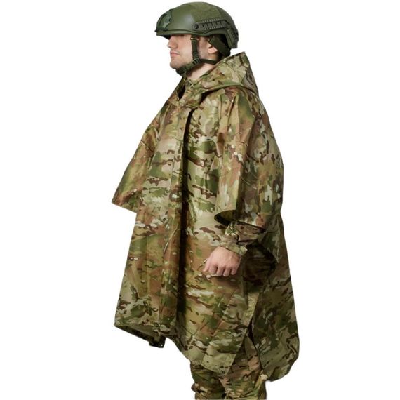 Пончо тактическое военное Ranger RA-8916 210х140 см мультикам | Зображення 2