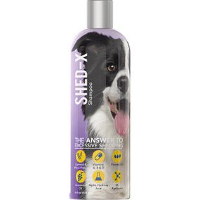 SynergyLabs Shed-X Shampoo шампунь проти линяння у собак, 473 мл