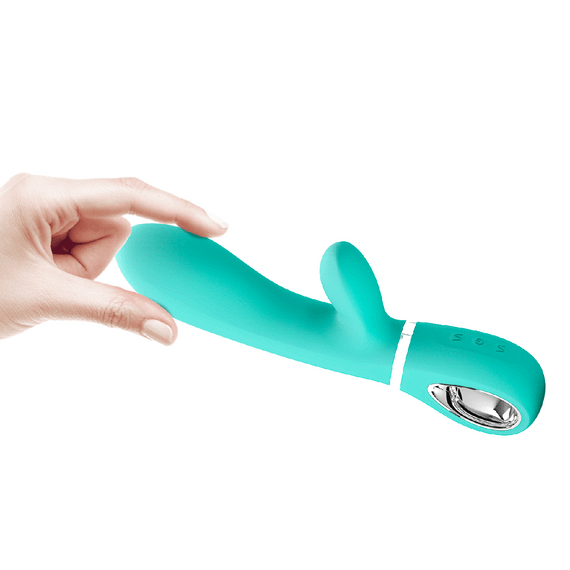 Вібратор з м'якою головкою і кліторальной стимуляцією Pretty Love - Thomas USB Green, BI-014621-3 Sex Aura | Зображення 2