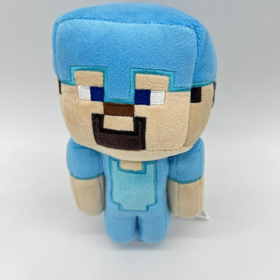 Іграшка м'яка Стів у алмазній броні 21 см із гри Minecraft, Стів у діамантовій броні | Зображення 9