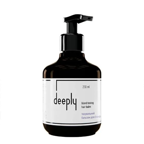 Тонувальний бальзам для блонду deeply blond toning hair balm (250 ml)