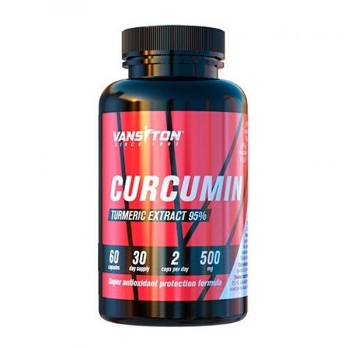 Куркумин для спорта Vansiton Curcumin 500 mg 60 Caps