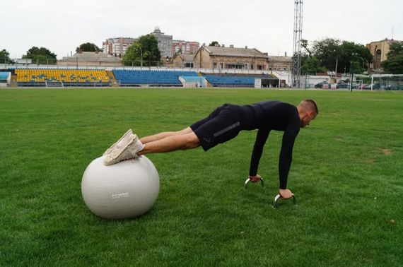 Упори для віджимань Power System PS-4005 Push Up Stand (Прямі) (PS-4005_Black-Steel) | Зображення 1