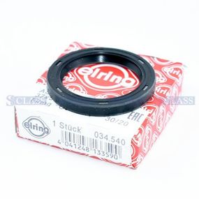 Сальник коленвала передний Mitsubishi Carisma/Colt/Galant/Lancer/Pajero 1.6-3.8 i 88- (37x50x6), Elring, 034.540,