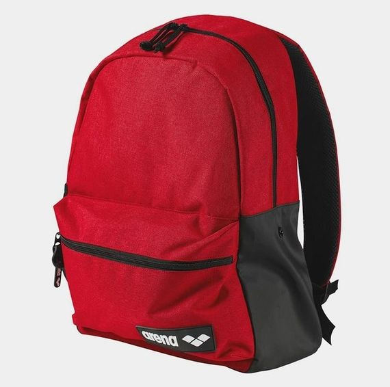Рюкзак Arena TEAM BACKPACK 30 чорний, червоний 46 x 31 x 16 3468336262399