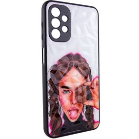 TPU+PC чохол Prisma Ladies для Samsung Galaxy A23 4G, Chocolate
