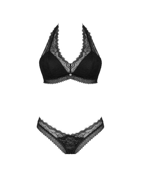 Комплект Obsessive Medilla set Черный M/L | Зображення 4