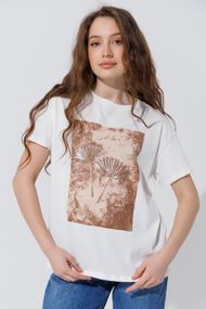 Футболка жіноча Divon 0604 M Білий (2000990420114)