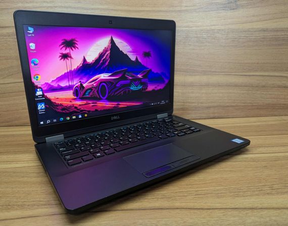 Ноутбук Dell Latitude E5470 / 14" (1920x1080) IPS / Intel Core i5-6200U (2 (4) ядра по 2.3 - 2.8 GHz) / 8 GB DDR4 / 240 GB SSD / Intel HD Graphics 520 / WebCam / Windows 10 б/в | Зображення 3