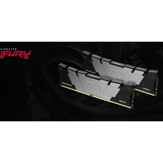 Модуль пам&#039;яті для комп&#039;ютера DDR4 32GB (2x16GB) 4266 MHz Renegade Kingston Fury (ex.HyperX) (KF442C19RB12K2/32) | Зображення 6