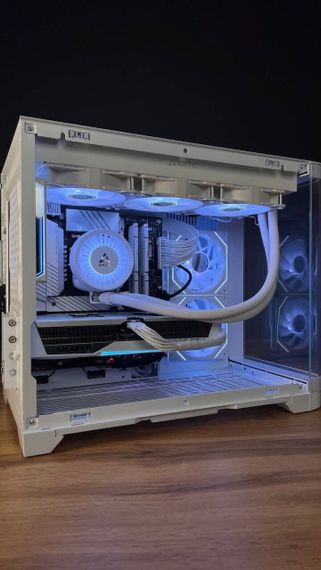 Збірка під замовлення: ігровий ПК GameMax Hype-M White Tower / Intel Core i7-14700F (20 (28) ядер по 1.5 - 5.4 GHz) / 32 GB DDR5 / 1000 GB SSD M.2 / nVidia GeForce RTX 5070, 12 GB GDDR7, 192-bit / 850W | Зображення 8