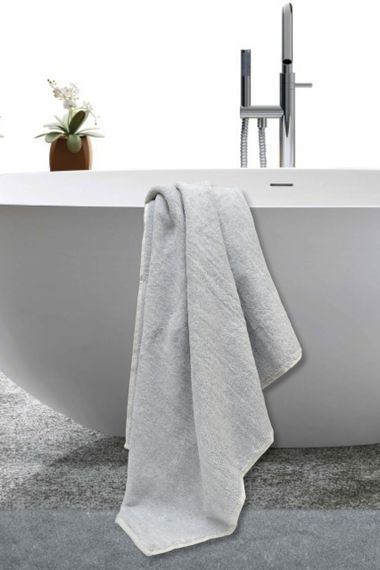 Рушник махровий SО-1 Kayra 70х140 см. сірий