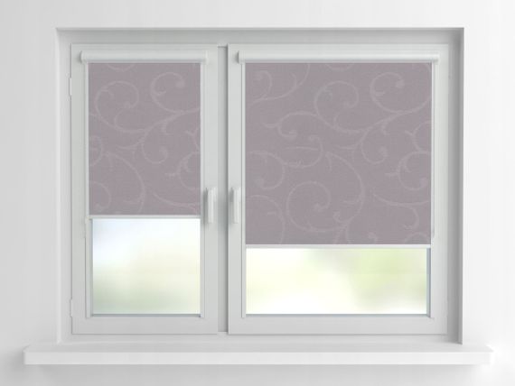 Рулонная штора Rolets Акант 2-2267-575 57.5x170 см закрытого типа Светло-серая | Зображення 1